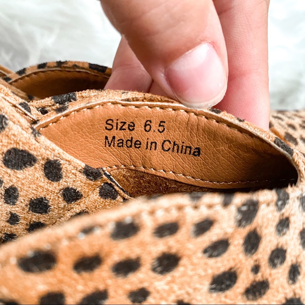 NWOT Boutique Leopard Booties - Picture 6 of 8